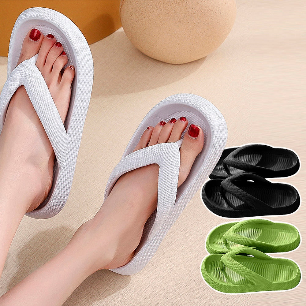 Tåsplit Tøfler - Myke, sklisikre og i flere flotte farger (Kjent som Happy Flops)