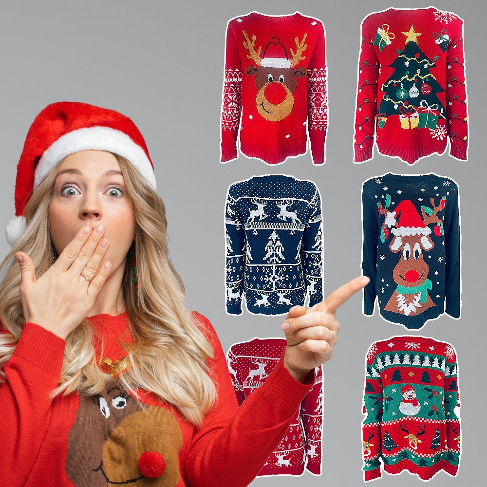 Julesweatere - Mange morsomme design og farger