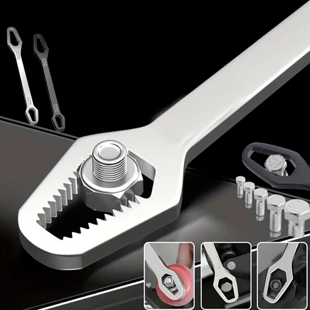 Justerbar 8-22 mm universalskiftenøkkel