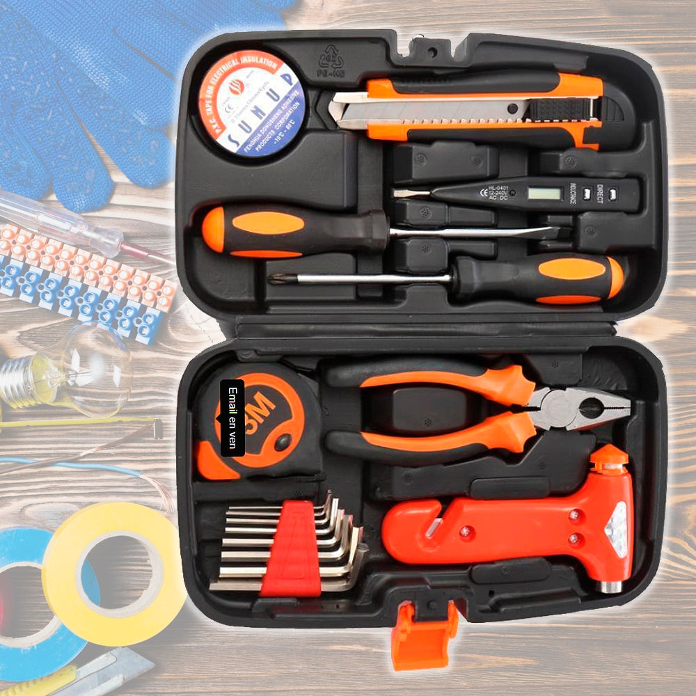 Verktøysett med 9 deler