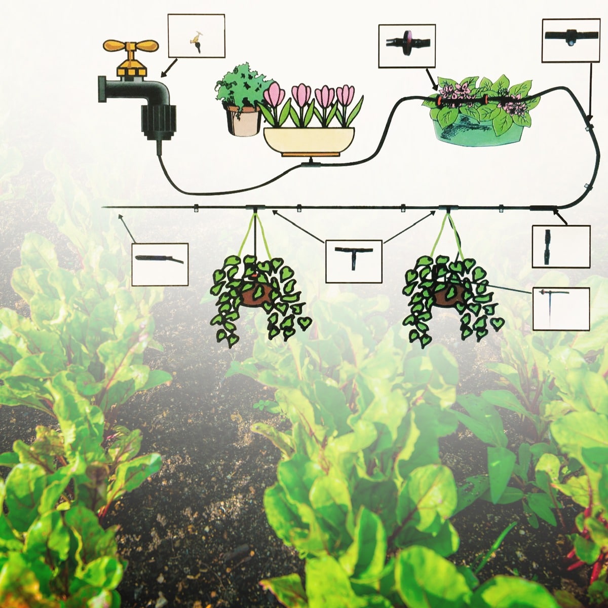 Vanningssystem 23 meter