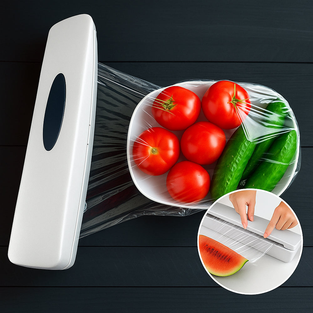 Wraptastic – genial dispenser til plastfolie, aluminiumsfolie & bakepapir