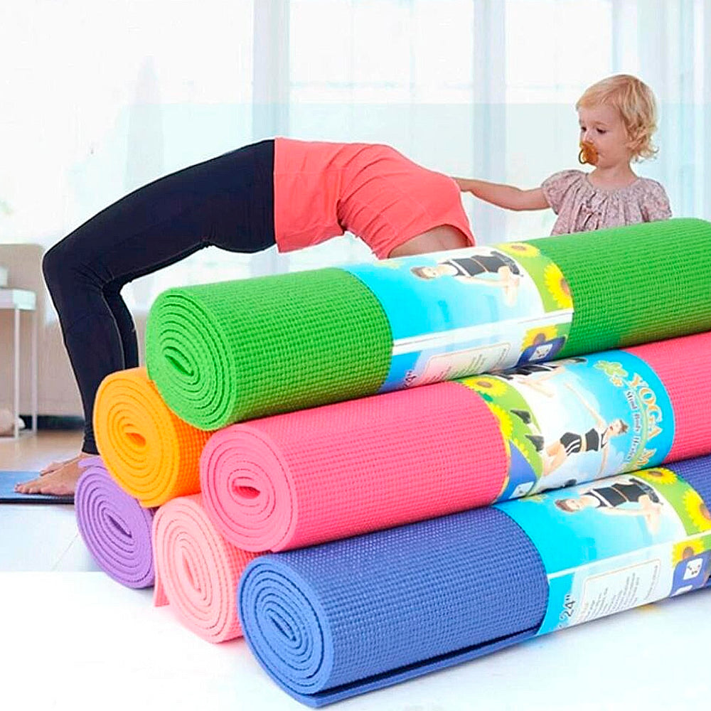 Yogamatte 5 mm - ulike farger -