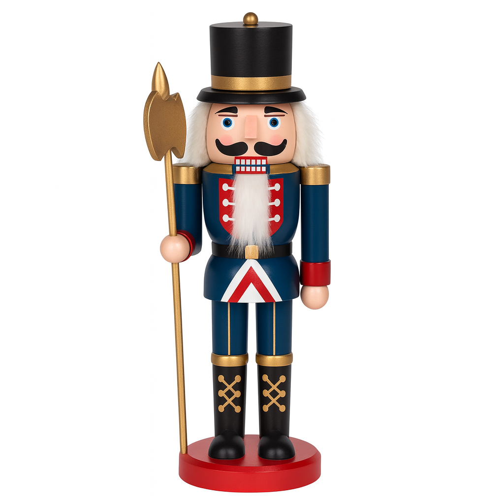 Nøtteknekkerfigurer i tre – 24 cm – 4 forskjellige figurer