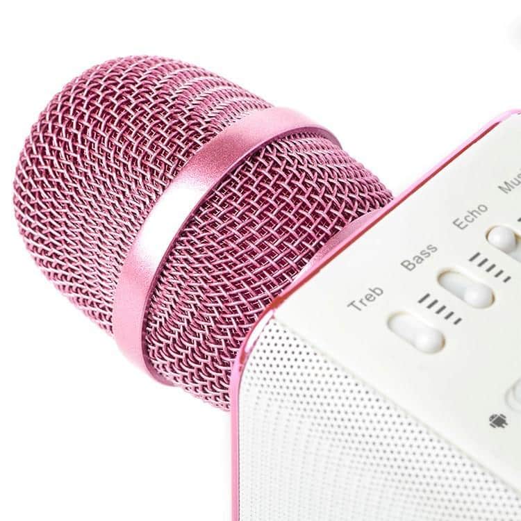 Karaokemikrofon med bluetooth og høyttaler
