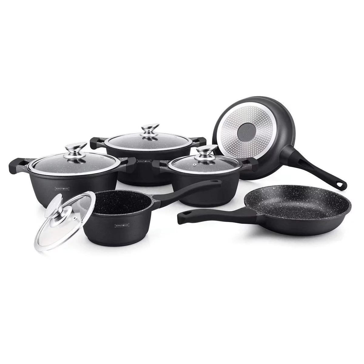 Royalty Line Grytesett i aluminium (10 deler)