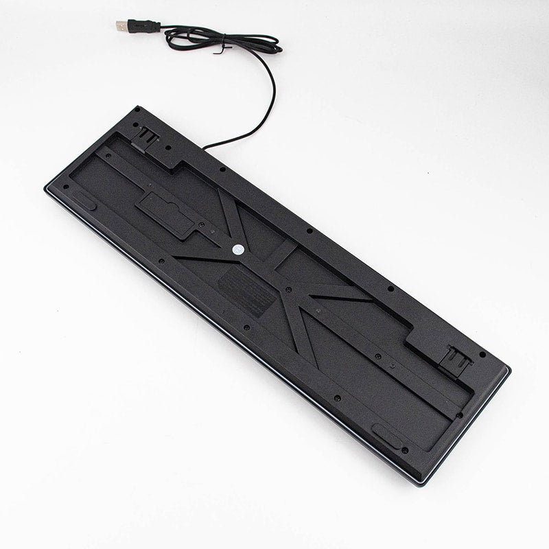 Gamingtastatur med backlight LED-lys & avfjæring på tasterne