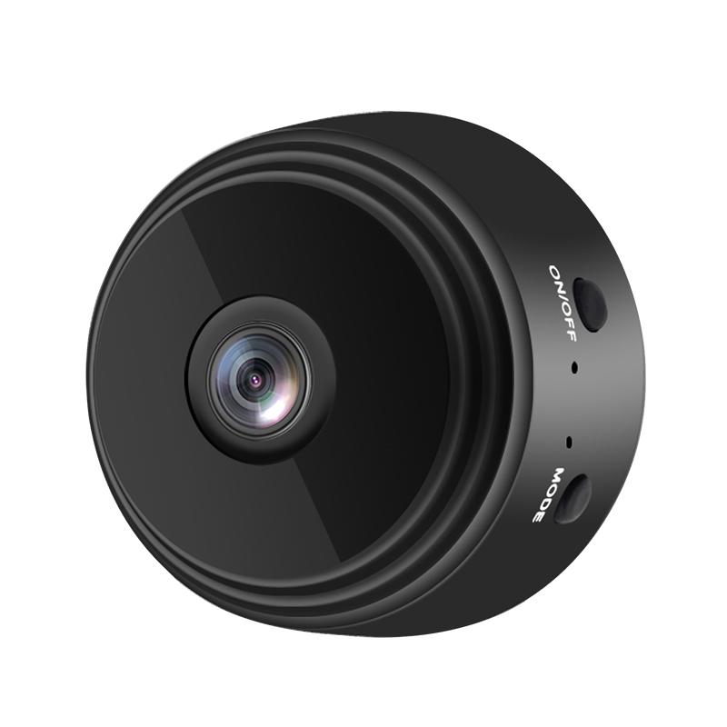 Mini HD-overvåkningskamera (mål 44 x 24 mm) m/eget batteri
