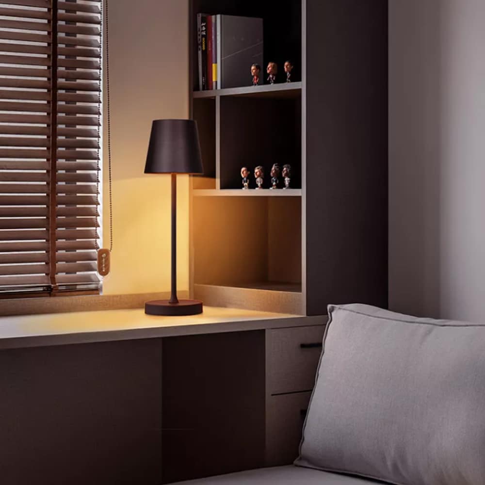 LED-bordlampe m/berøringsføler – uten ledning – mange farger