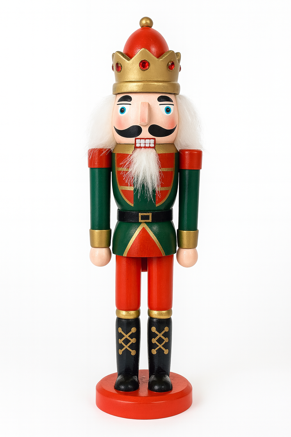 Nøtteknekkerfigurer i tre – 24 cm – 4 forskjellige figurer