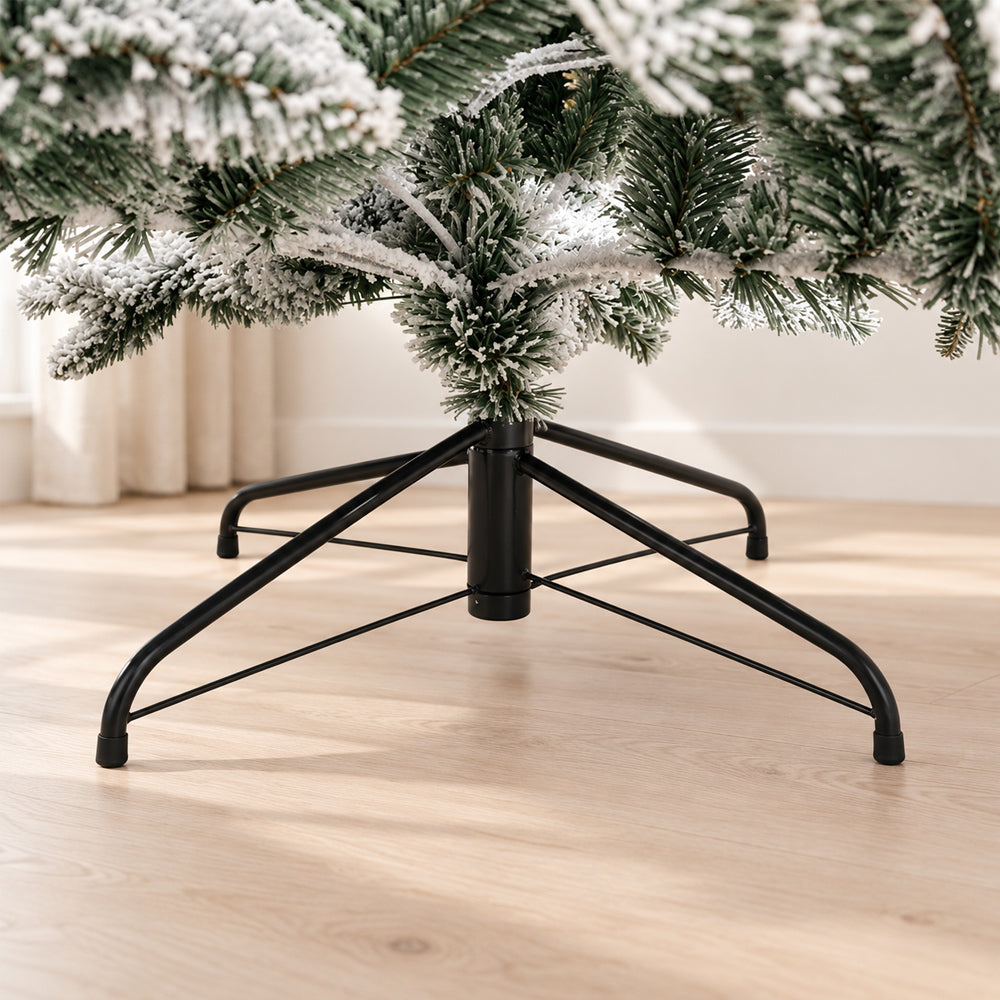 Nordic Snow juletre – snødekket med kongler – 150, 180 og 210 cm