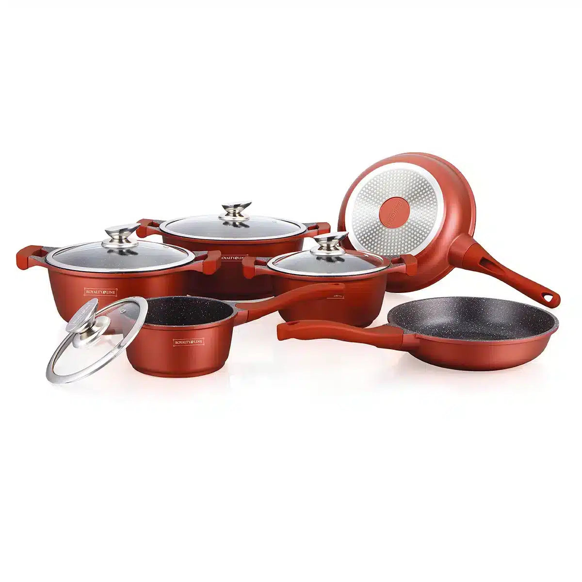 Royalty Line Grytesett i aluminium (10 deler)