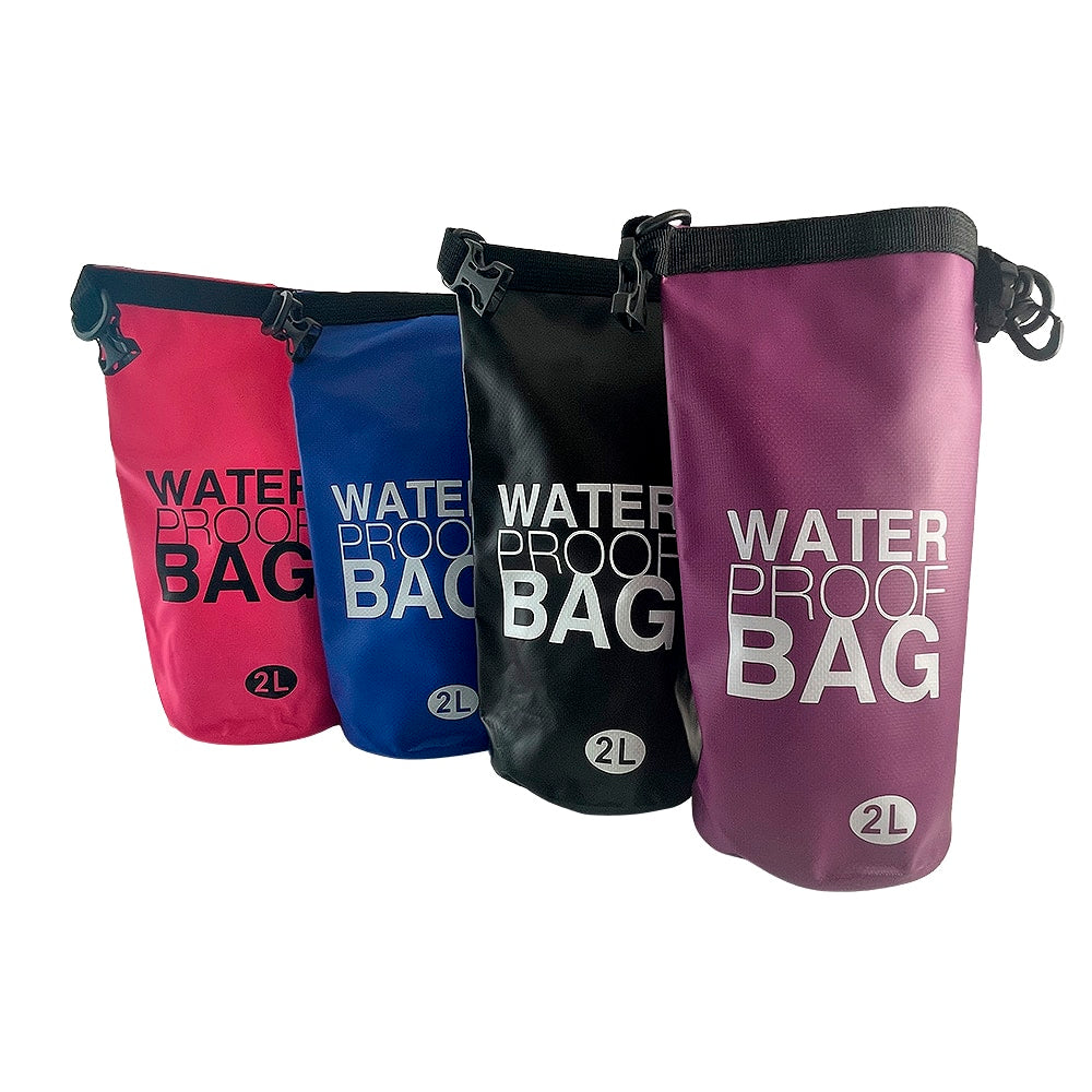 Dry bag 2 liter – Vanntett bag – flere friske farger