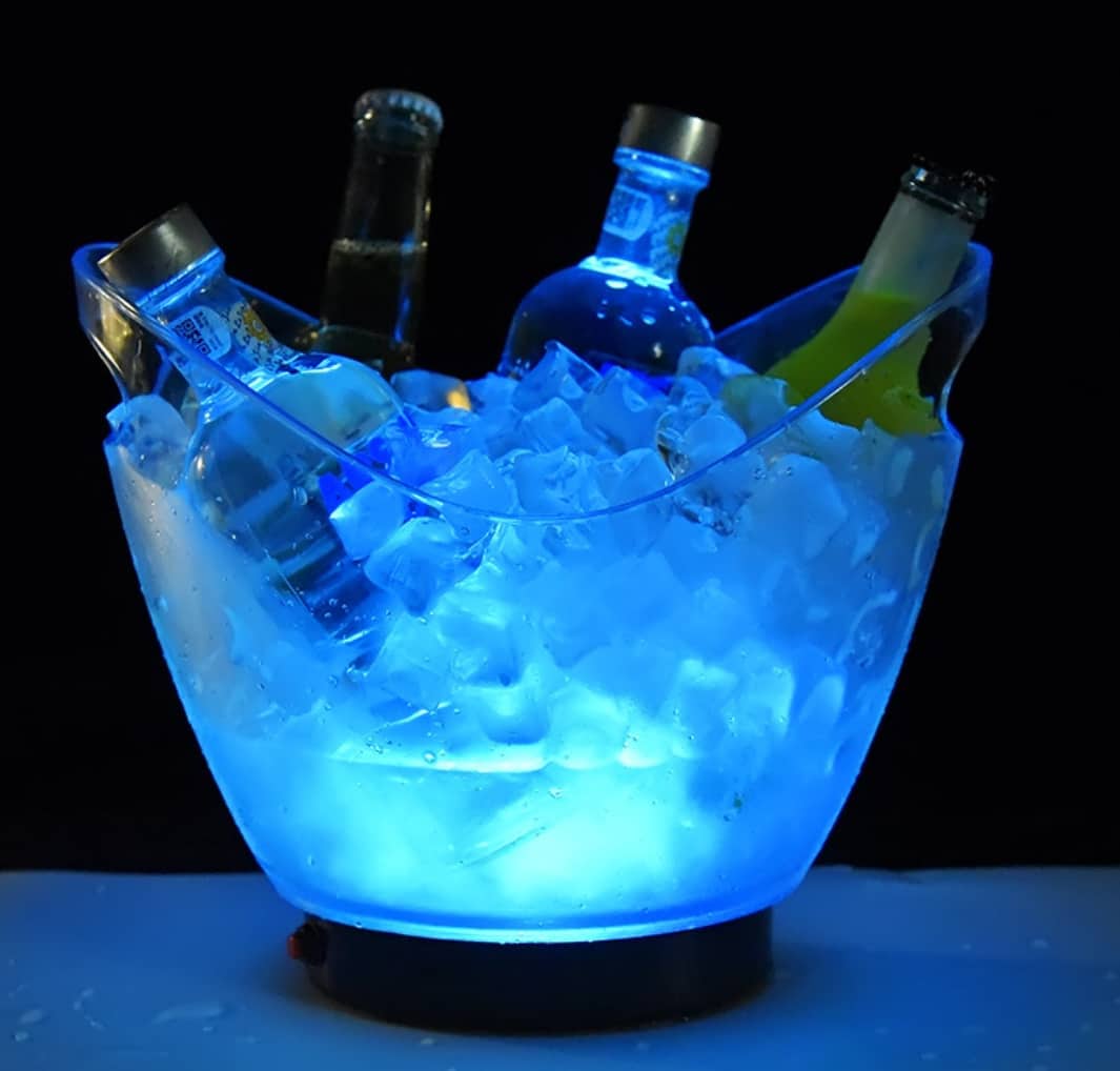 Vinkjøler med LED-lys