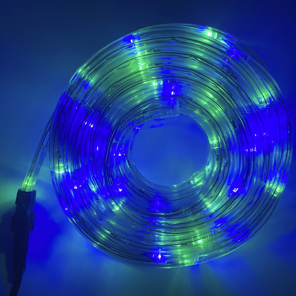 LED lysslange 10 meter – flerfarget – 8 funksjoner
