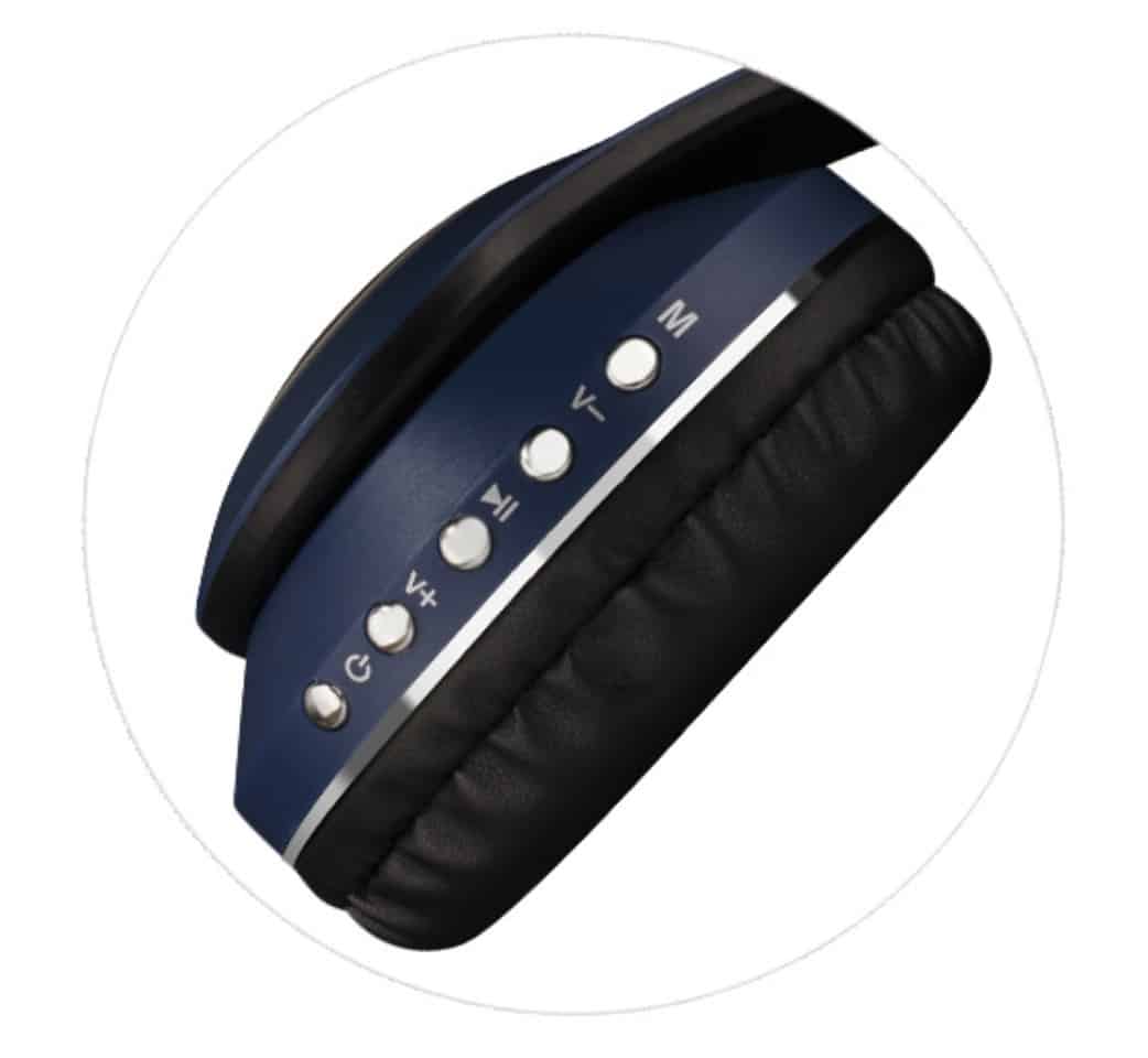 Stereo-Hodetelefoner m/mikrofon og bluetooth(flere farger)