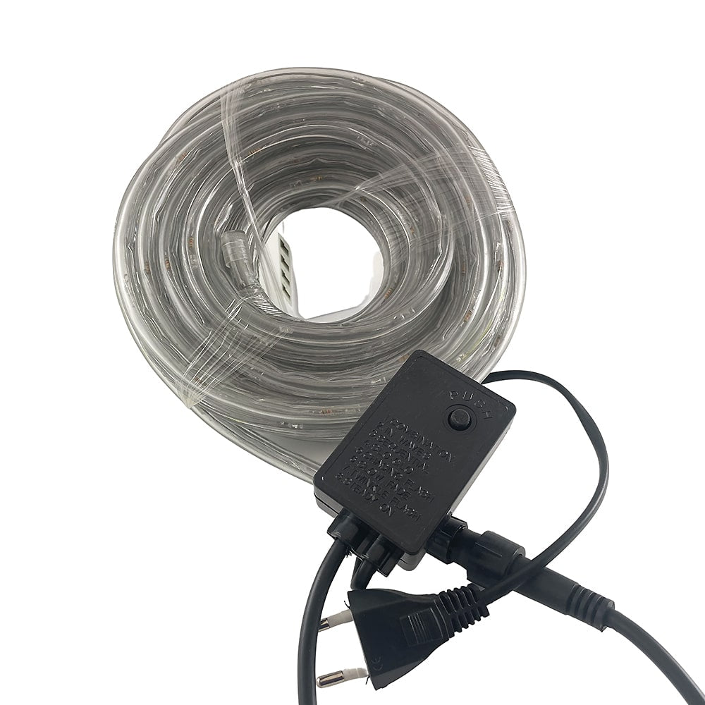 LED lysslange 10 meter – flerfarget – 8 funksjoner