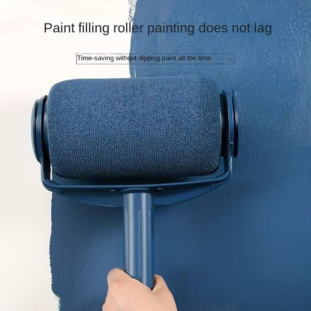 Påfyllbare, anti-dryppende malingsruller