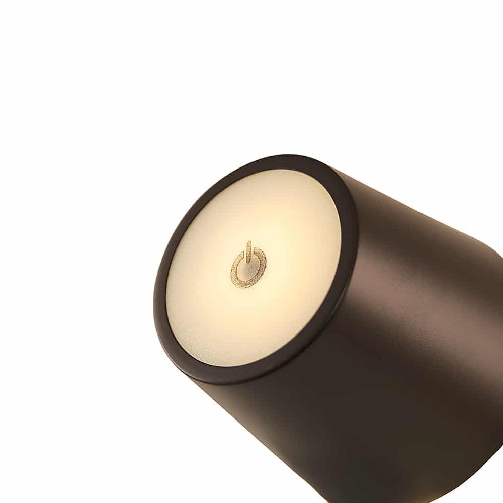 LED-bordlampe m/berøringsføler – uten ledning – mange farger