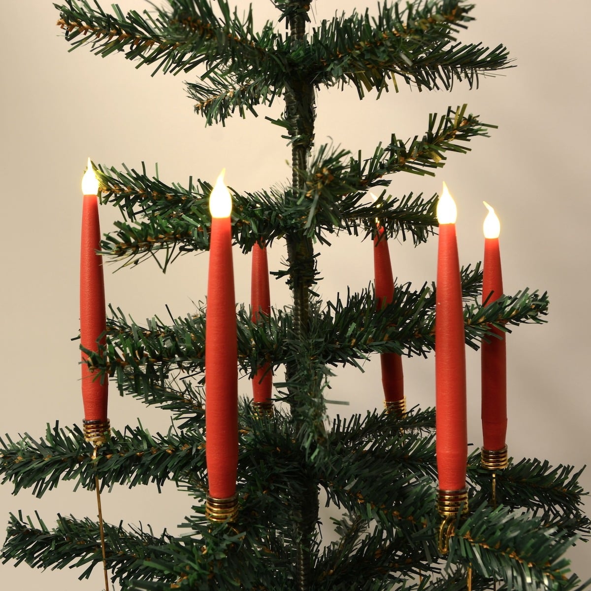 Juletrelys LED 20 stk. Trådløse inkl. Fjernkontroll &amp; Klemmer – passer til de fleste Georg Jensen lysholdere m.m.