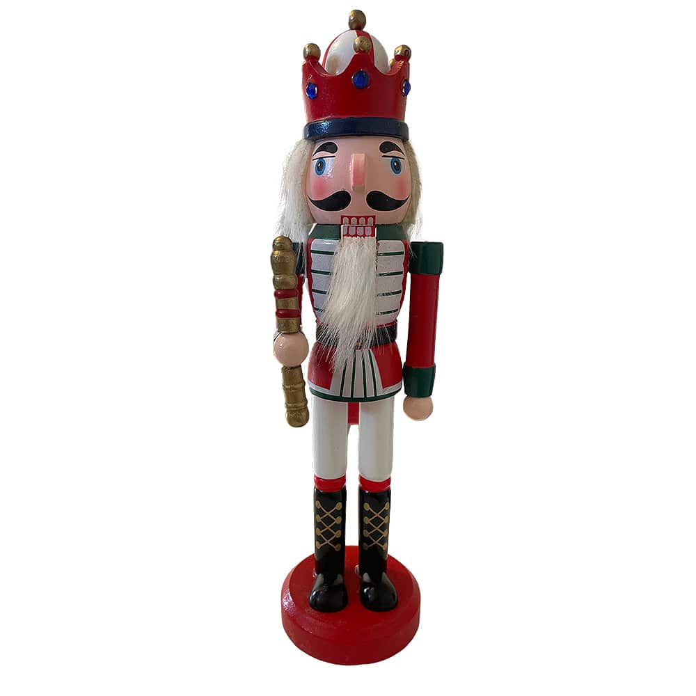 Nøtteknekkerfigurer i Tre - 24 cm, 1 stk. - velg mellom 3 figurer -