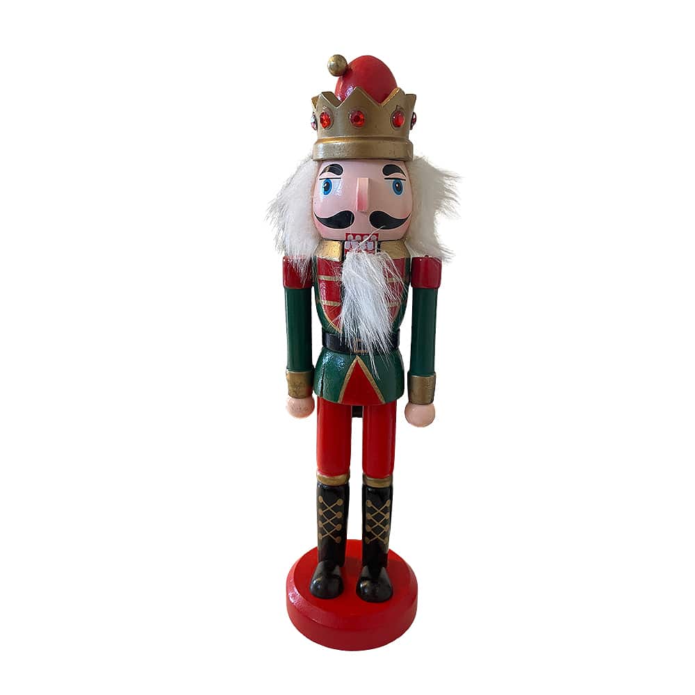 Nøtteknekkerfigurer i Tre - 24 cm, 1 stk. - velg mellom 3 figurer -