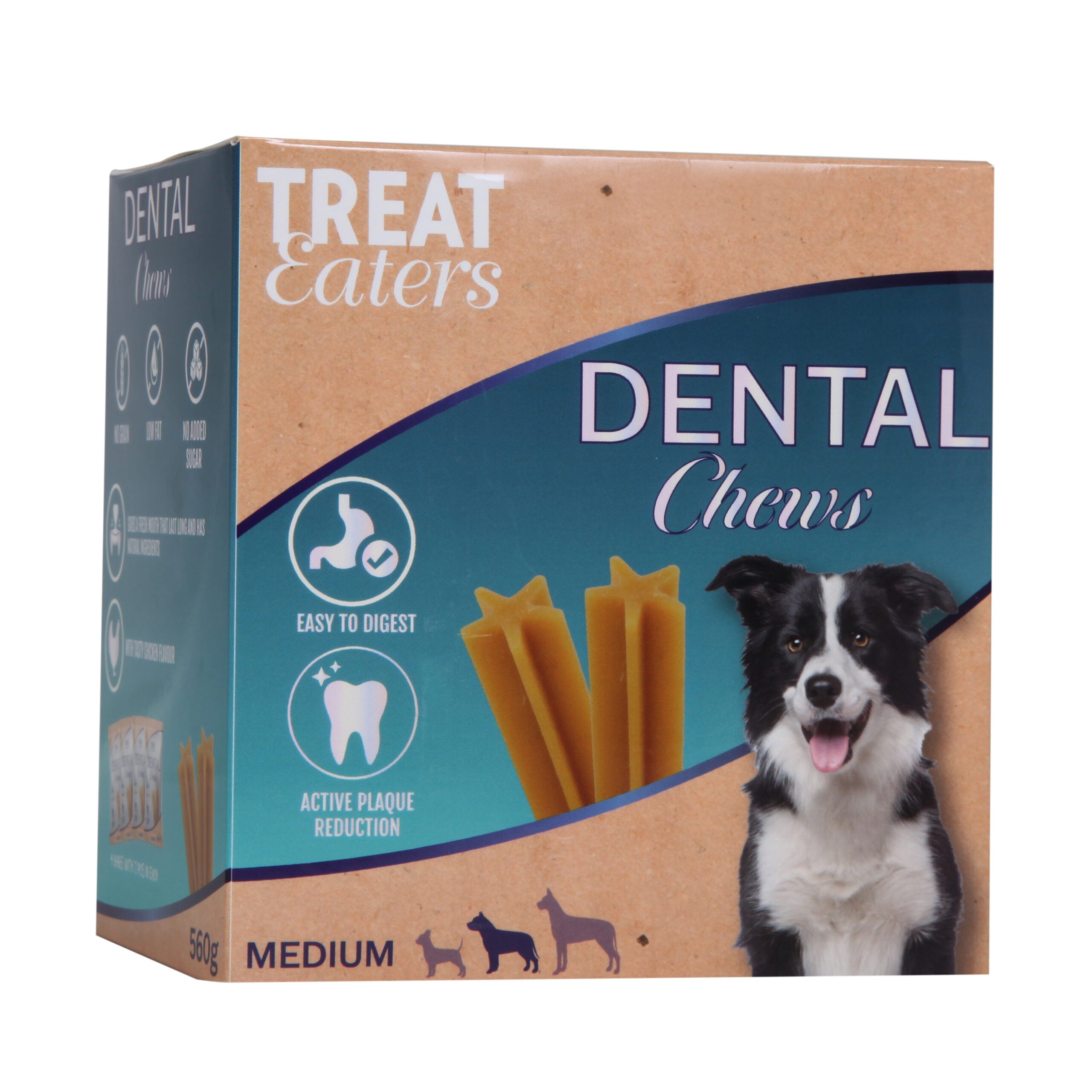 Dental tyggeben til hund – sunn munn & frisk ånde (7x4) 560 g