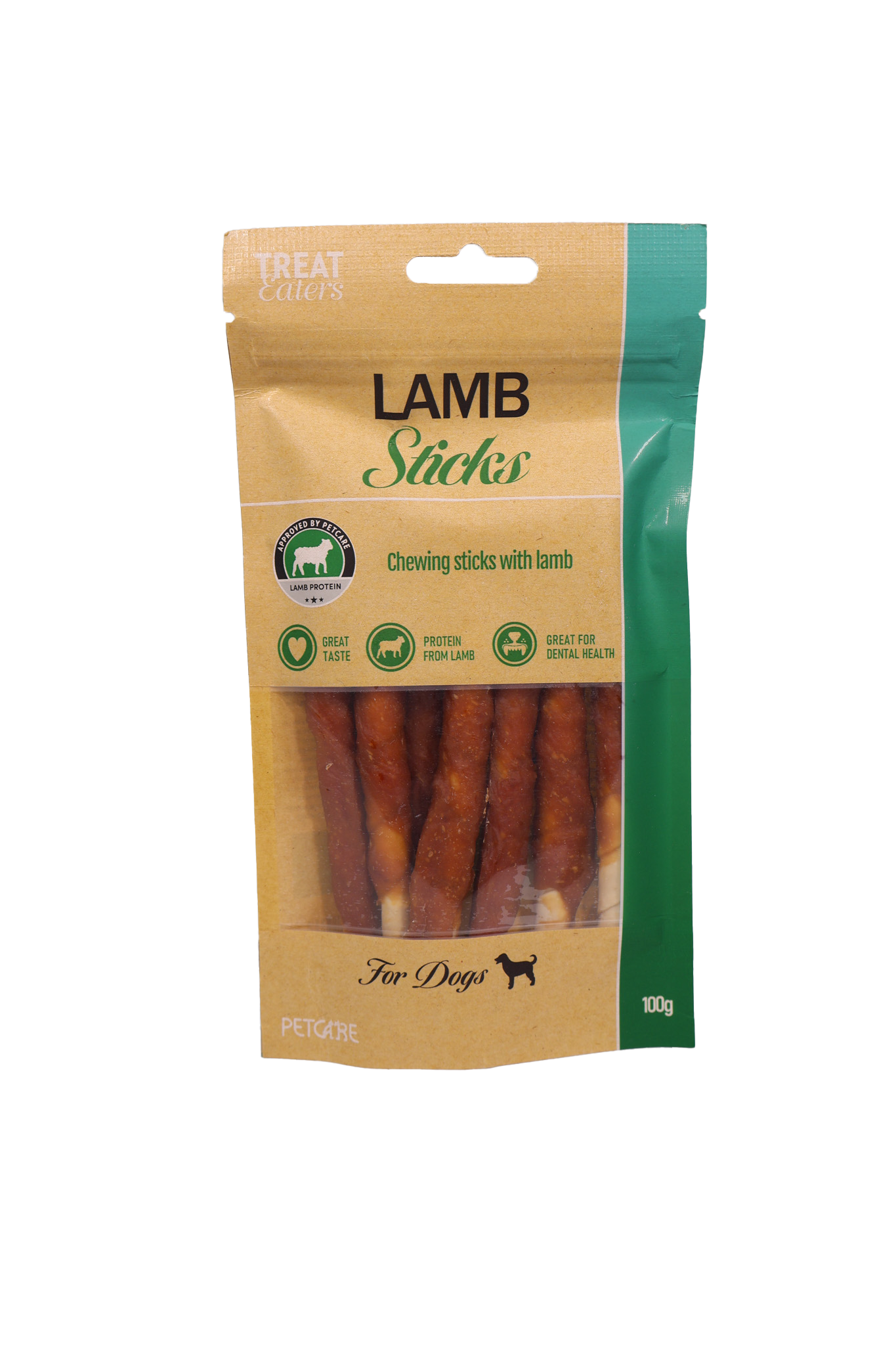 Treat Eaters – Smakfulle tyggepinner med lam 100 g