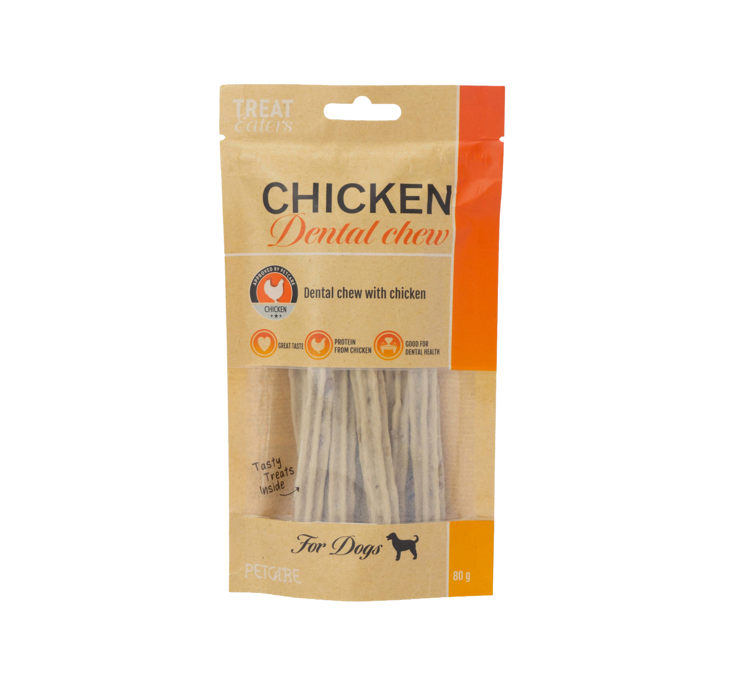 Treat Eaters Dental Chews  – Tannpleiende godbiter til hunder 80 g