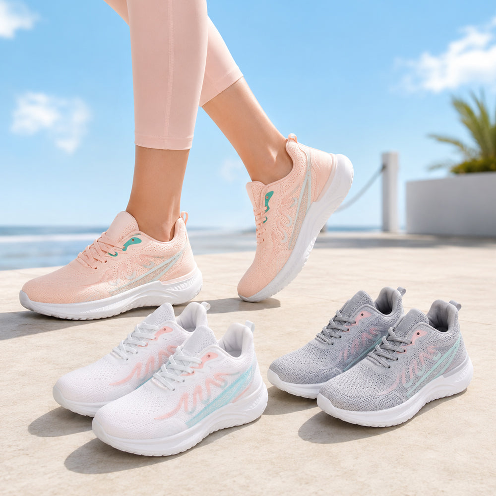 Sneakers til kvinner – lette og pustende til hverdag og trening