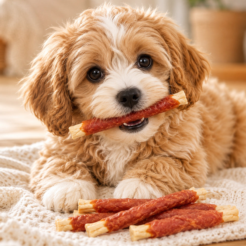 Småland Duck Sticks 80 g (Tyggebein til hunder)