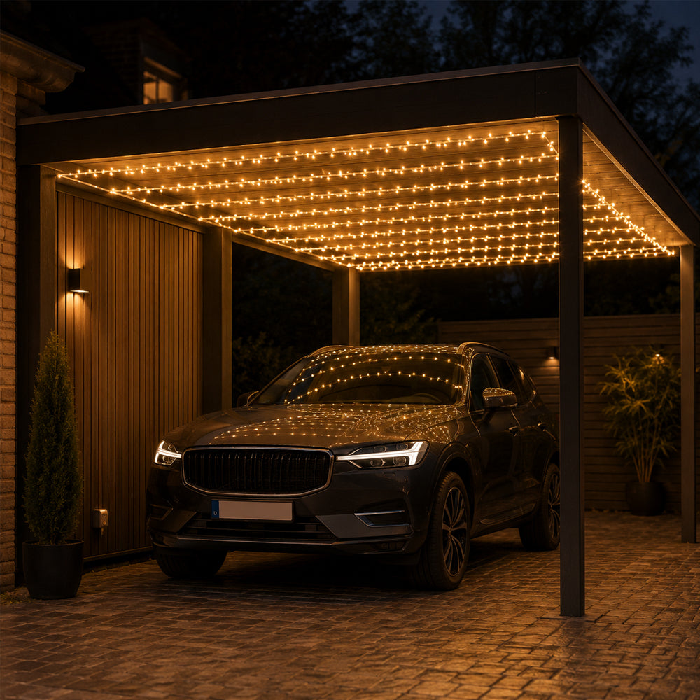 LED lysslange 4 eller 10 meter - hvit