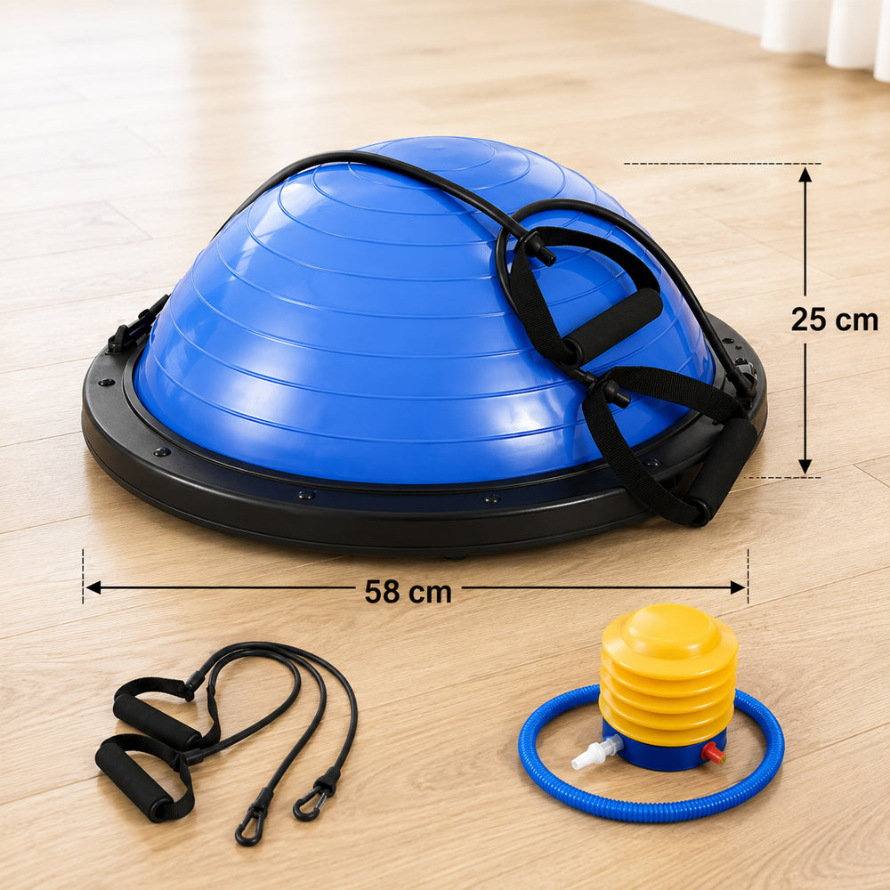 Balanseball – 58 cm – lilla eller blå