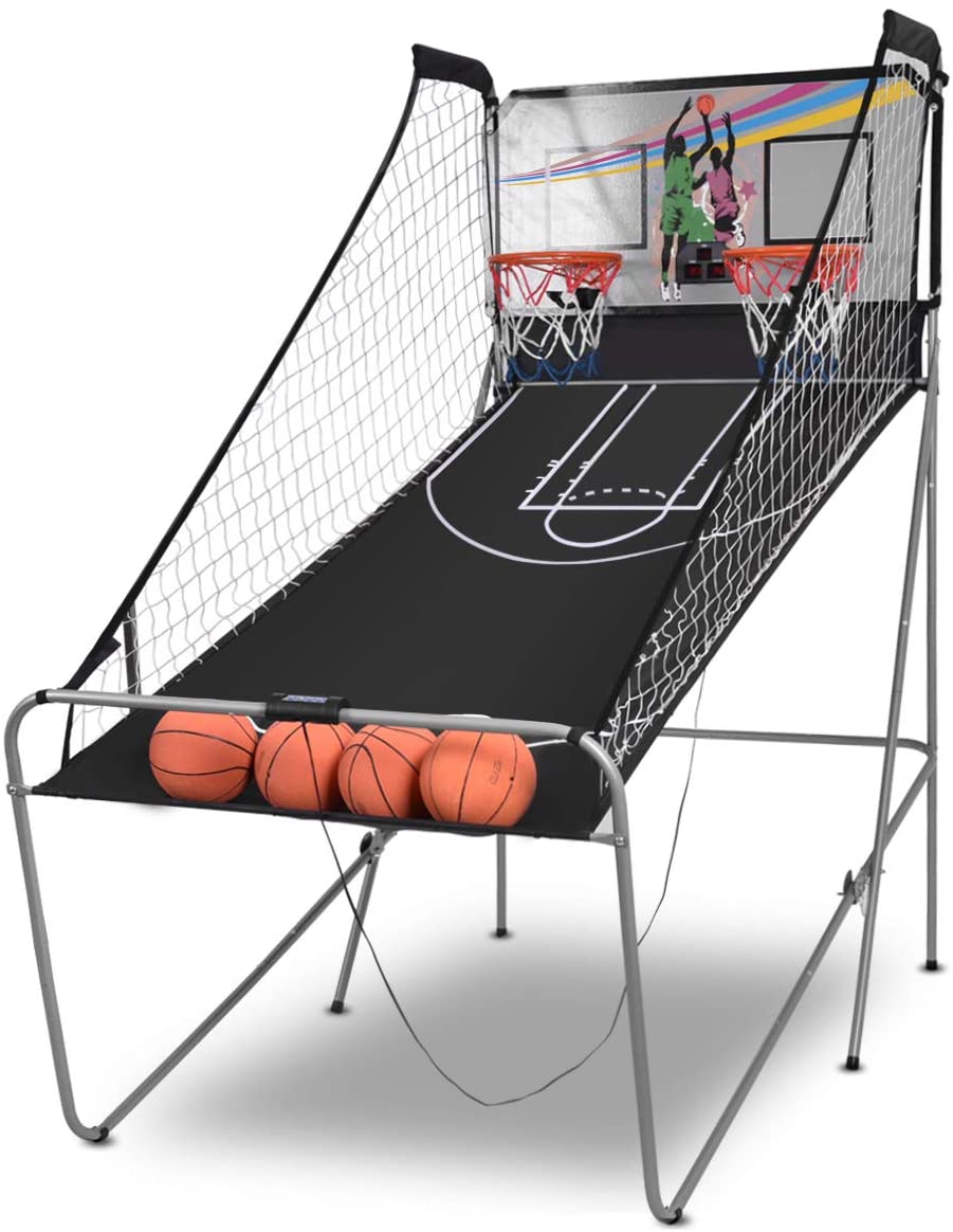 Basketballspill med 4 baller