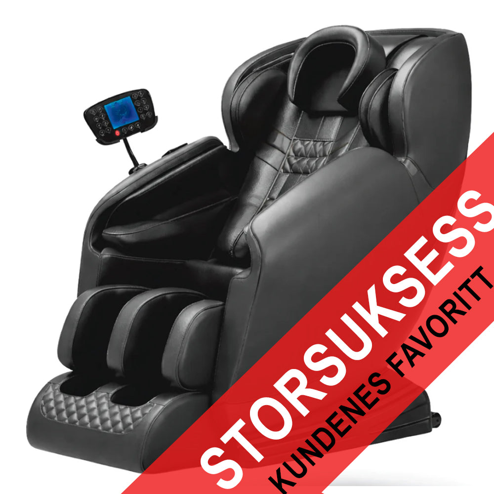 Luksuriøs massasjestol – med Zero Gravity, varme og helkroppsmassasje – modell 988E