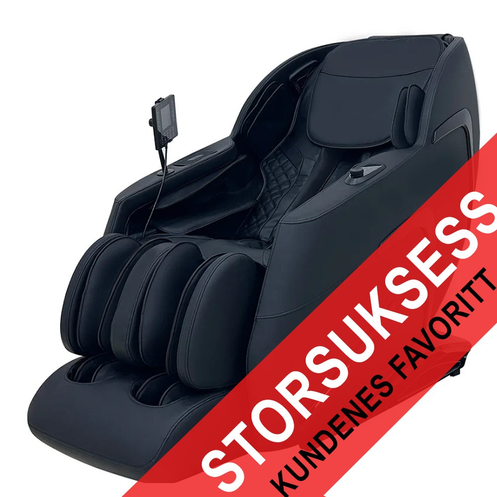 Luksus massasjestol – med avansert SL-skinne-teknologi, varme og Zero Gravity – Ny modell 988