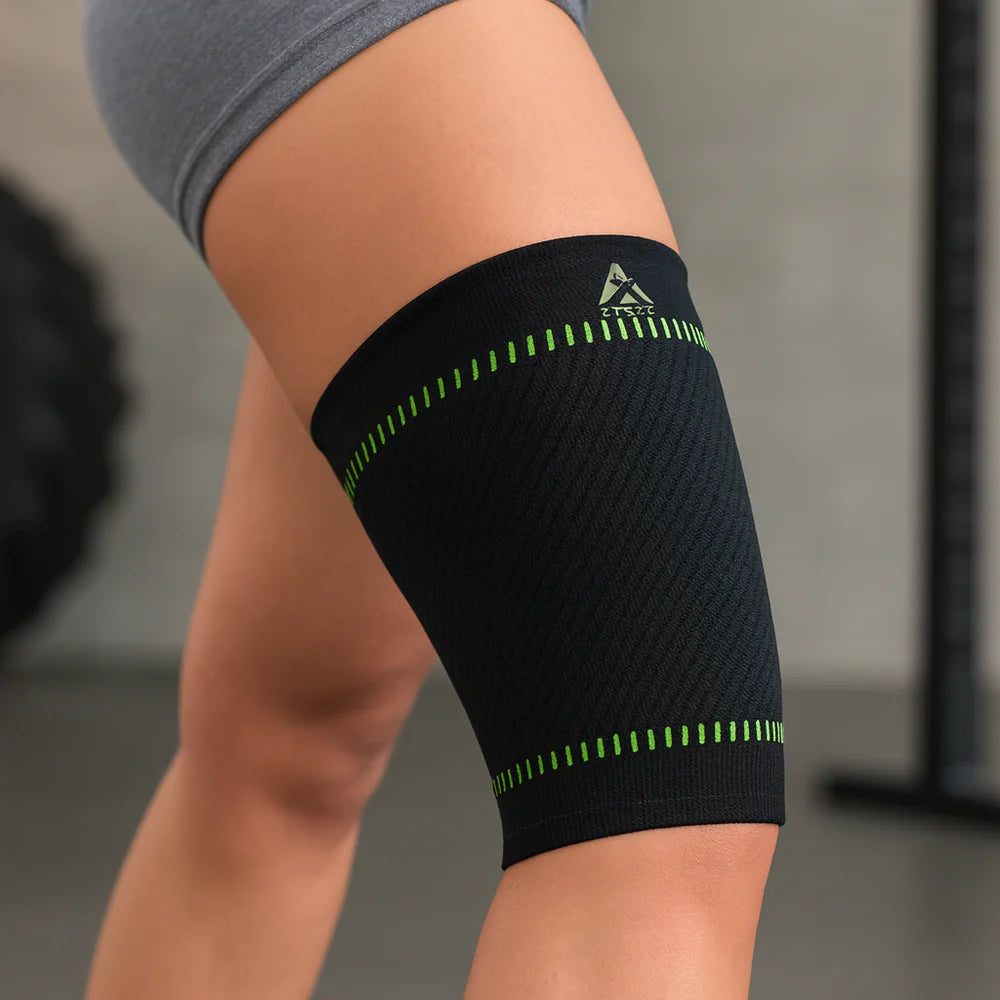 Lårbind (thigh support) – Kompresjonsstøtte for sport og trening