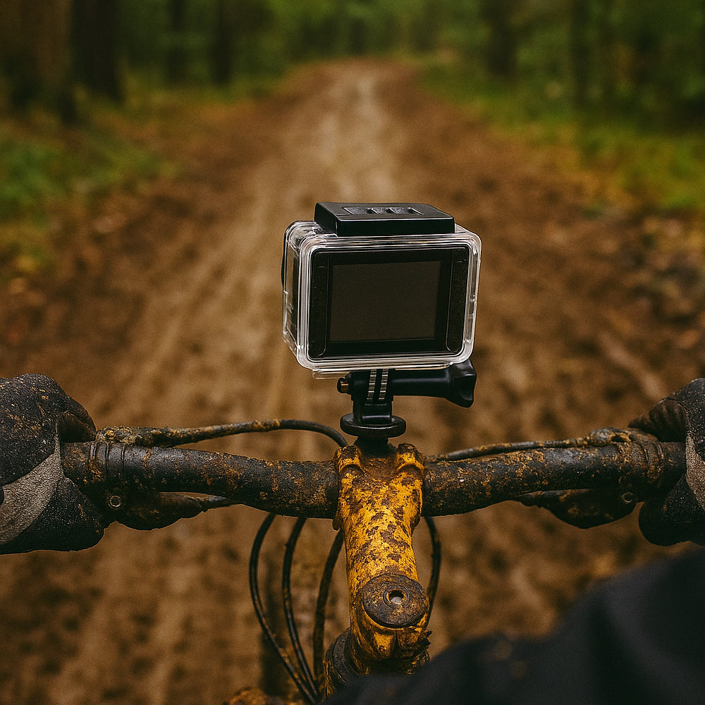Action Camera 4K m/vanntett veske 30 meter - 16,0 megapiksler