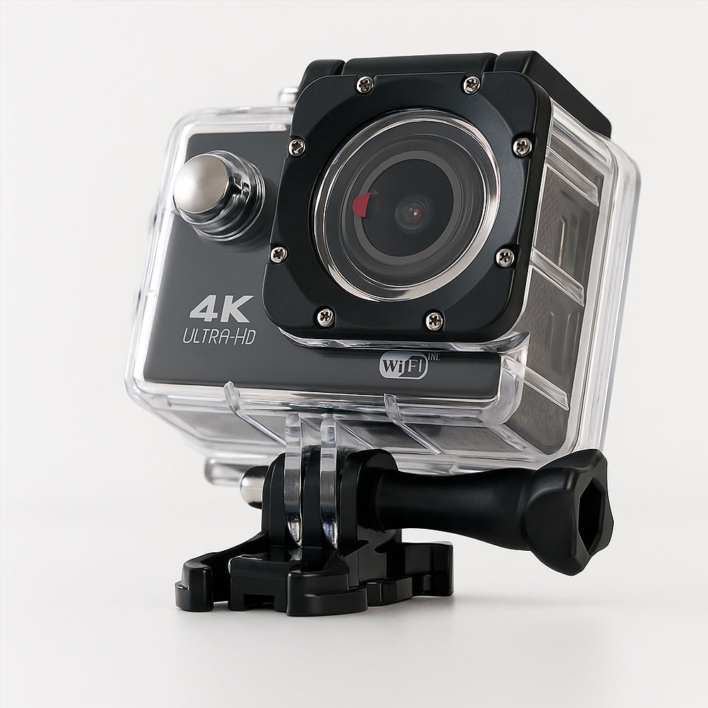Action Camera 4K m/vanntett veske 30 meter - 16,0 megapiksler
