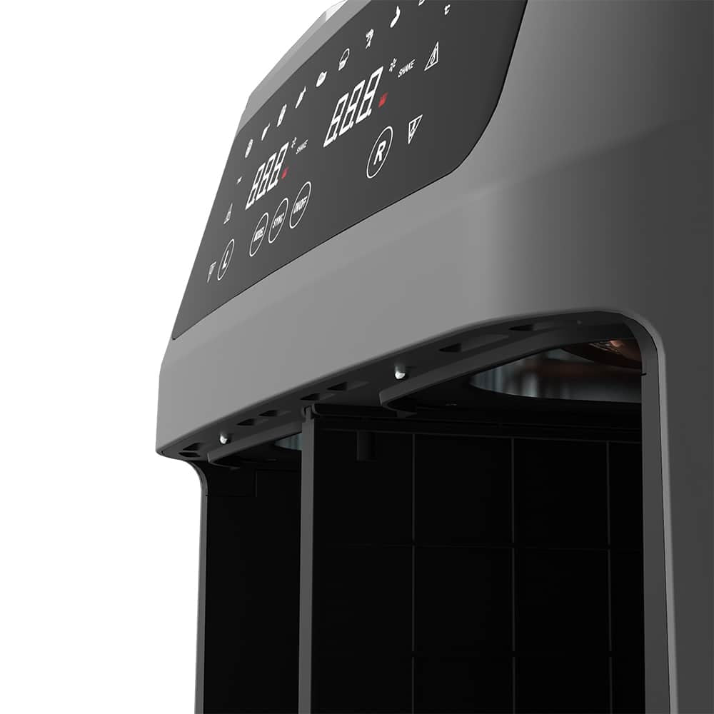 Dobbel Air Fryer 2 400W - 2 x 4 liter