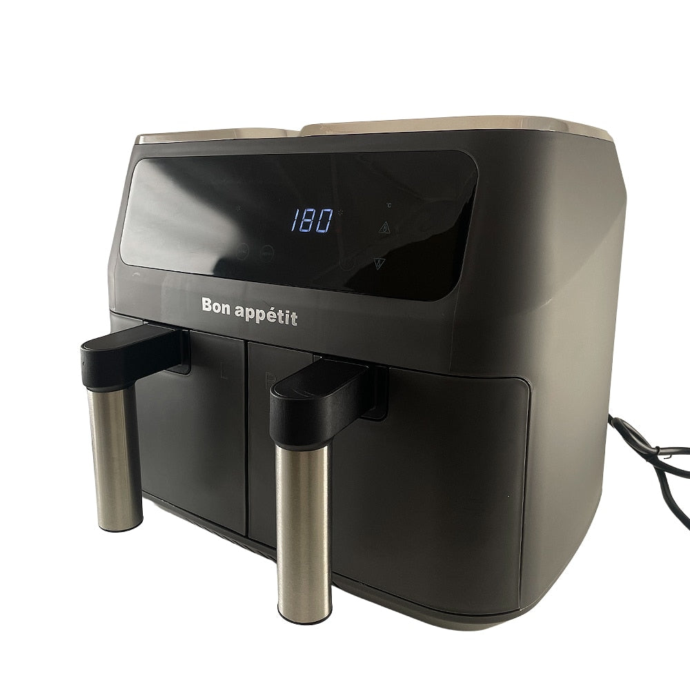 Dobbel Air Fryer 2 400W - 2 x 4 liter