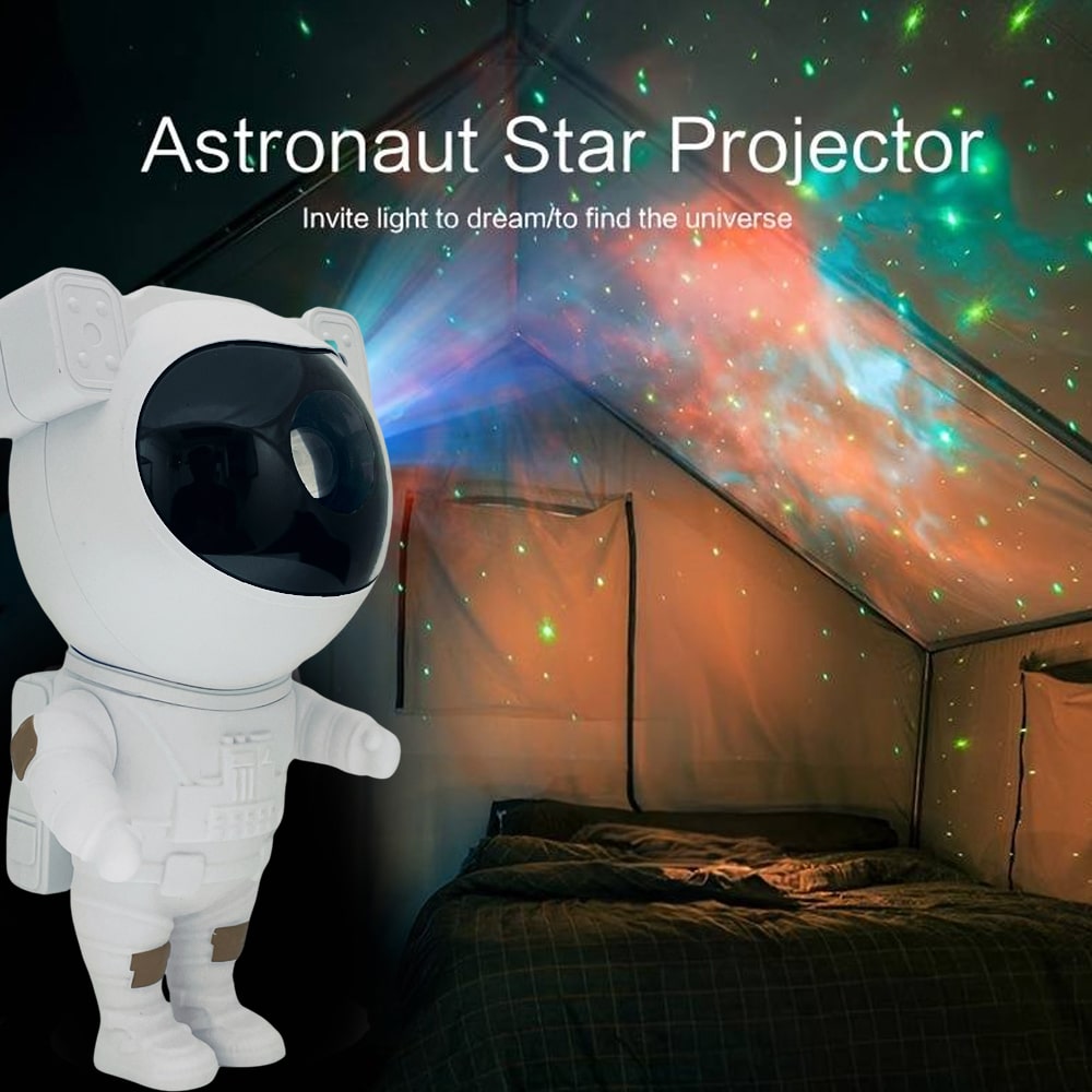 Astronaut Stjernehimmelprojektor med fjernkontroll