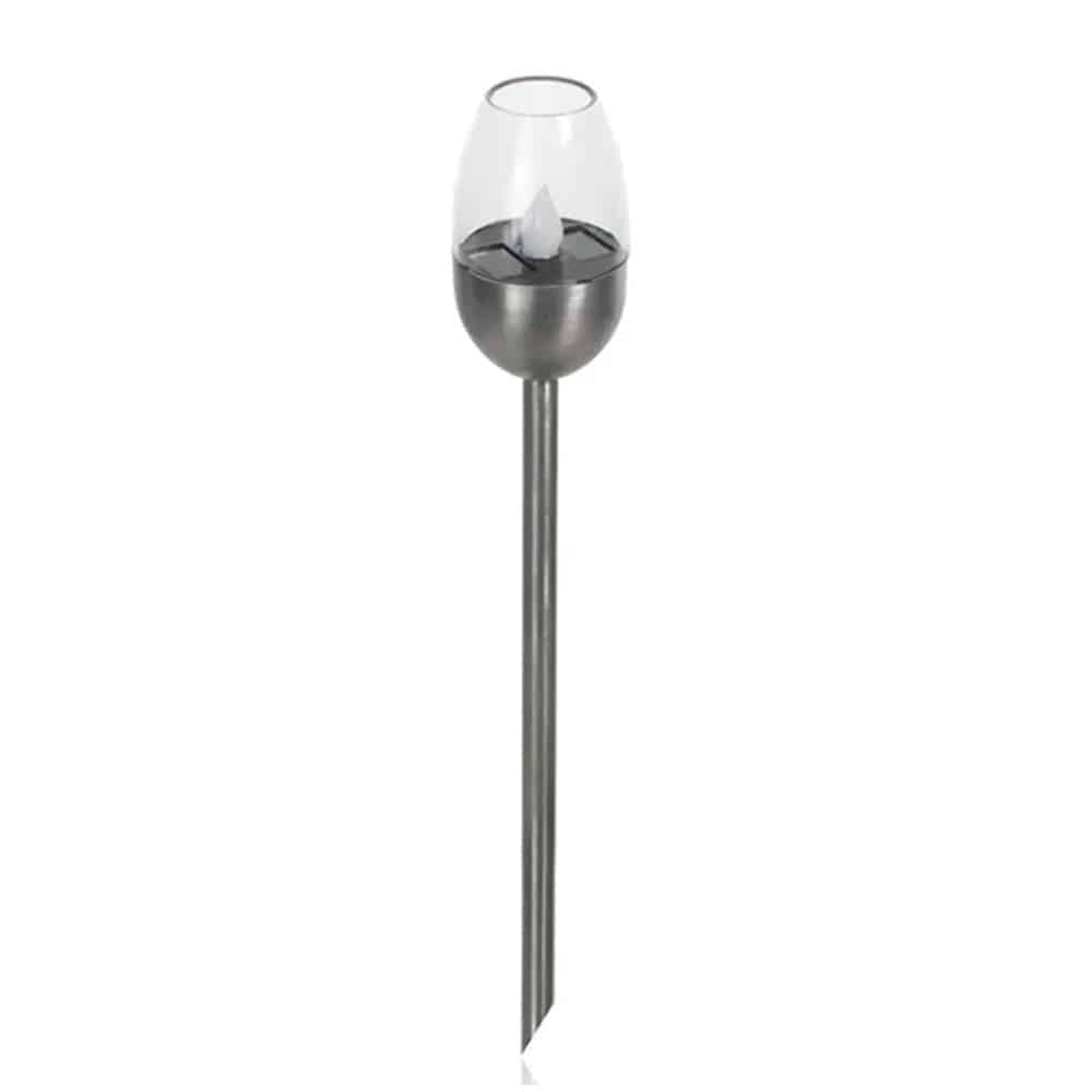 Bedlampe – Solcelle m/spyd 27 cm – pakke med 2 stk.