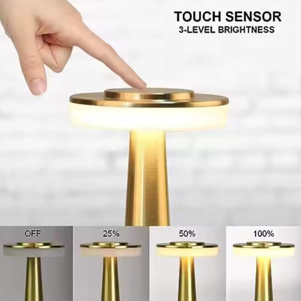 Touch LED Bordlampe med USB-lading
