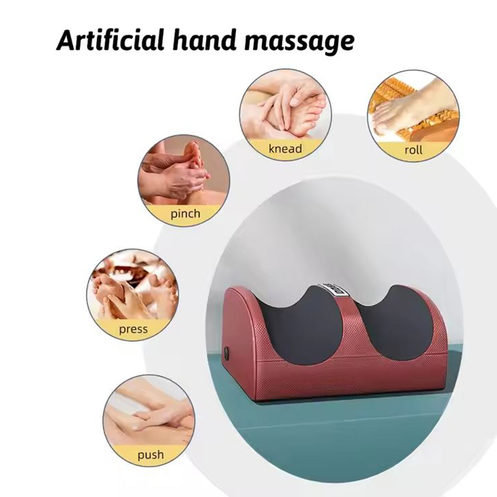 Shiatsu Fotmassasjeapparat med Varme – Bli kvitt ømme føtter og tretthet