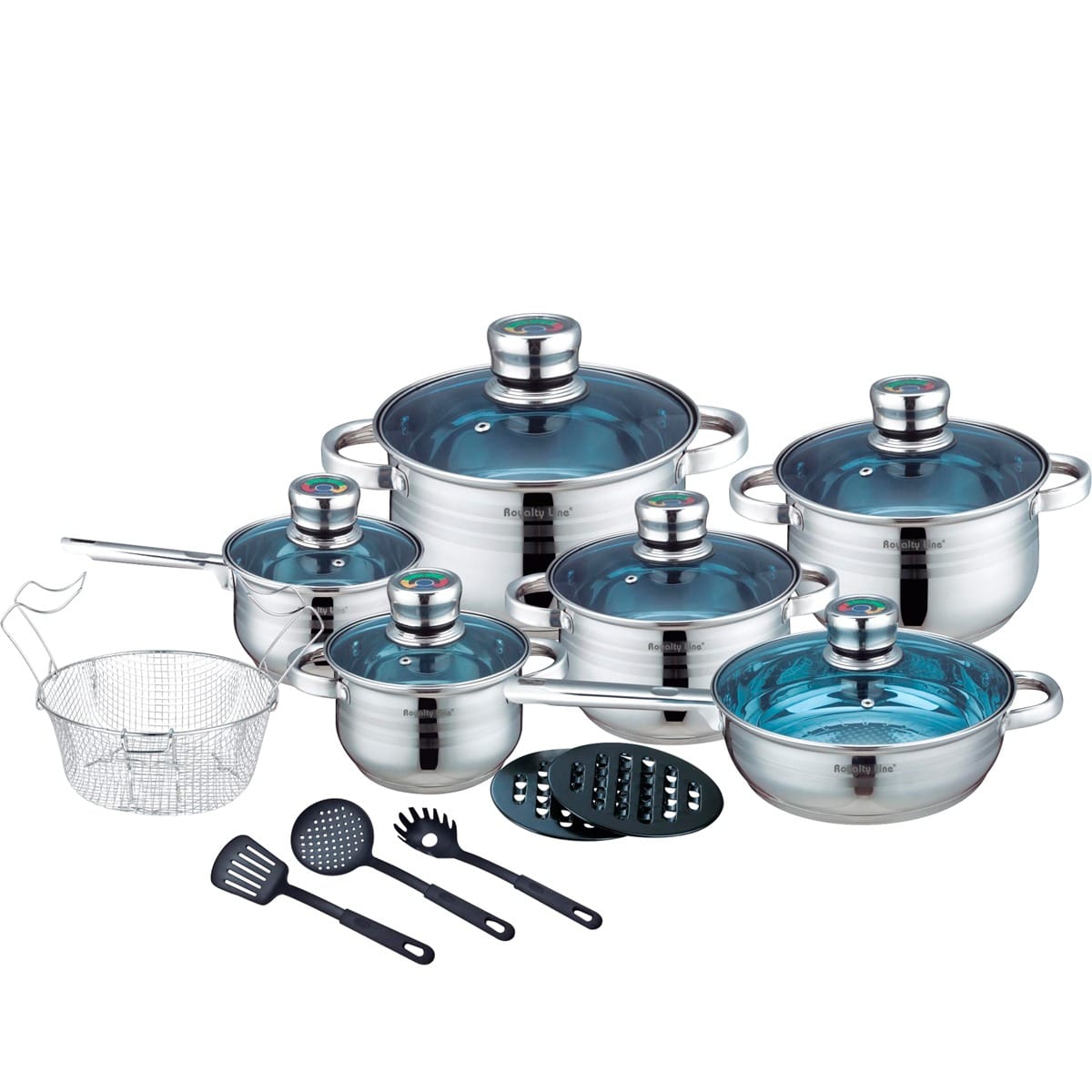 Grytesett med 18 deler fra Royalty Line