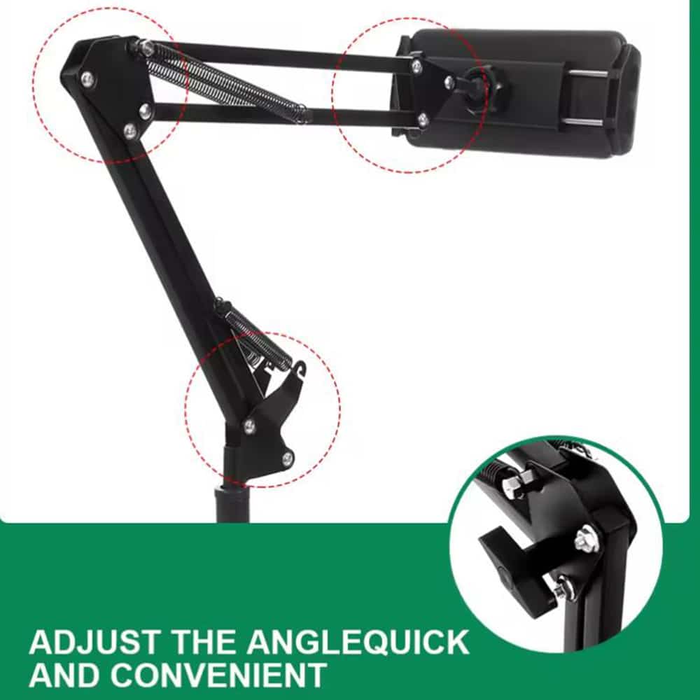 Gulvstativ for nettbrett og smarttelefon - Justerbar og stabil løsning