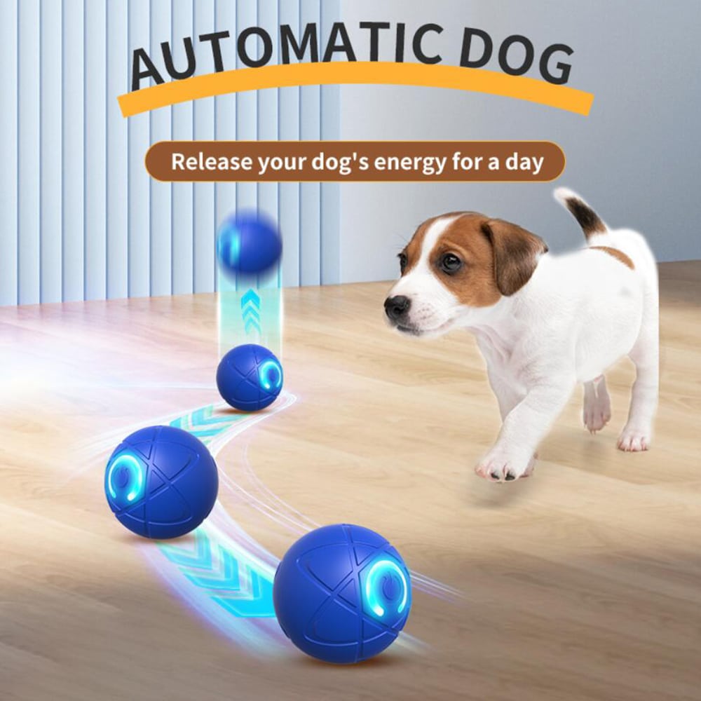 Interaktiv Automatisk Ball for Hunder og Katter