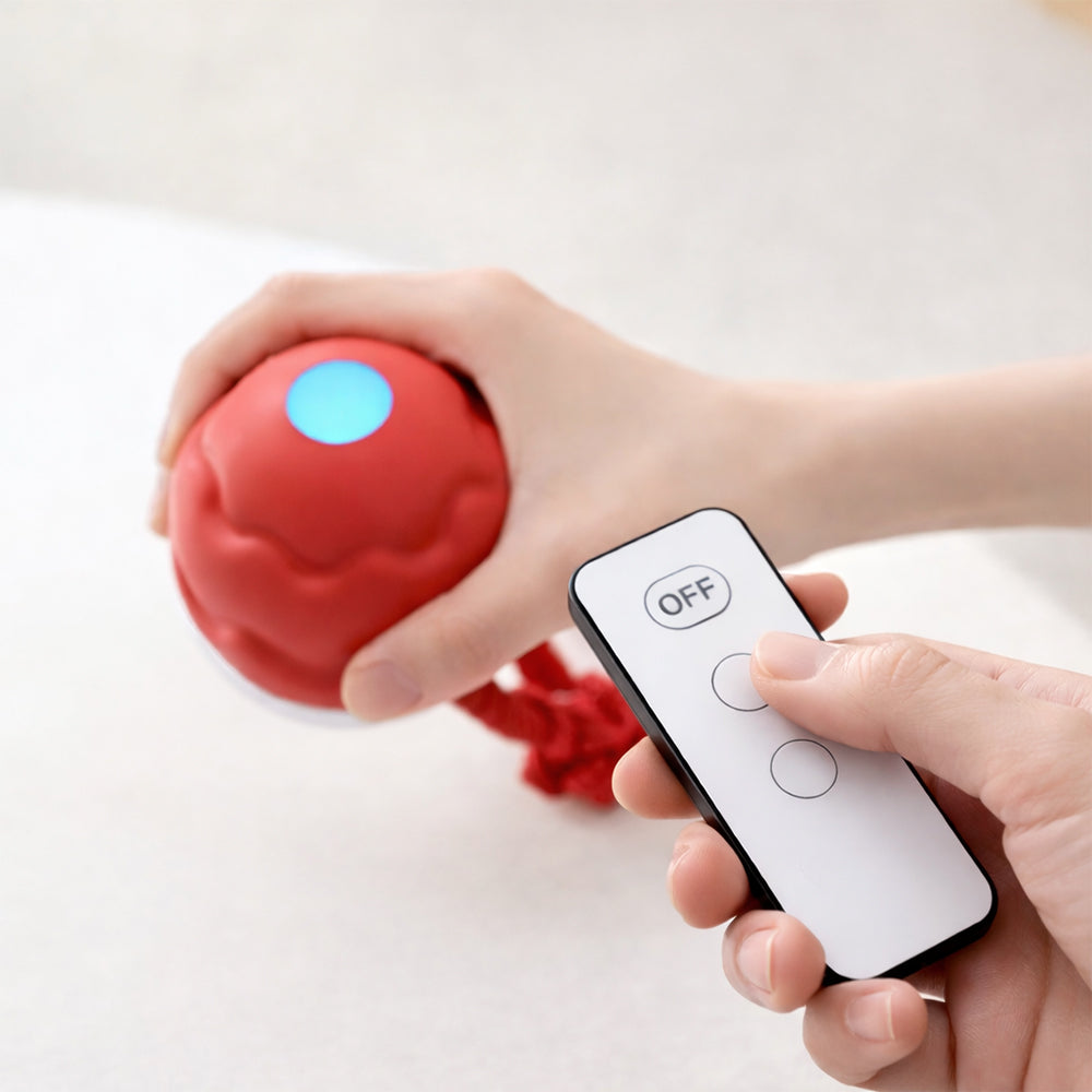 Smart aktivitetsball for hunder – automatisk og interaktiv