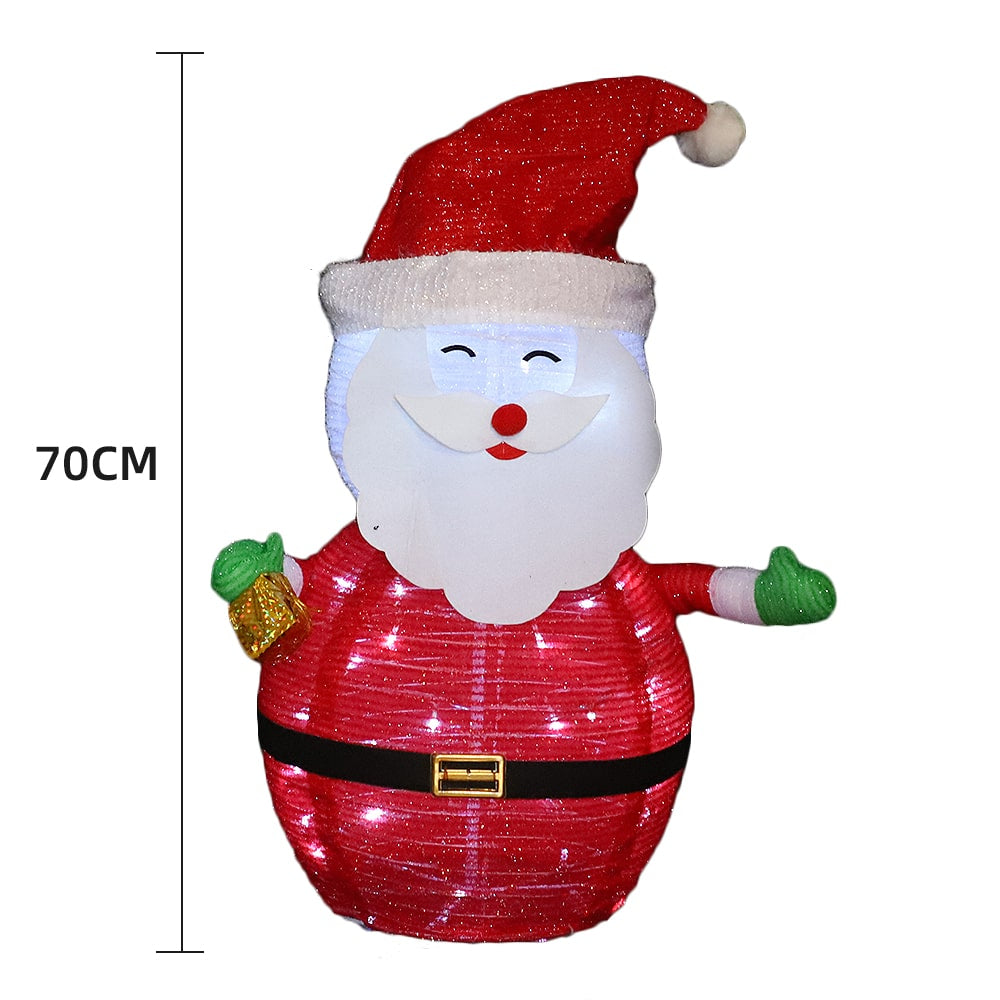 Nisse 70 cm høy - Sammenleggbar med timer -